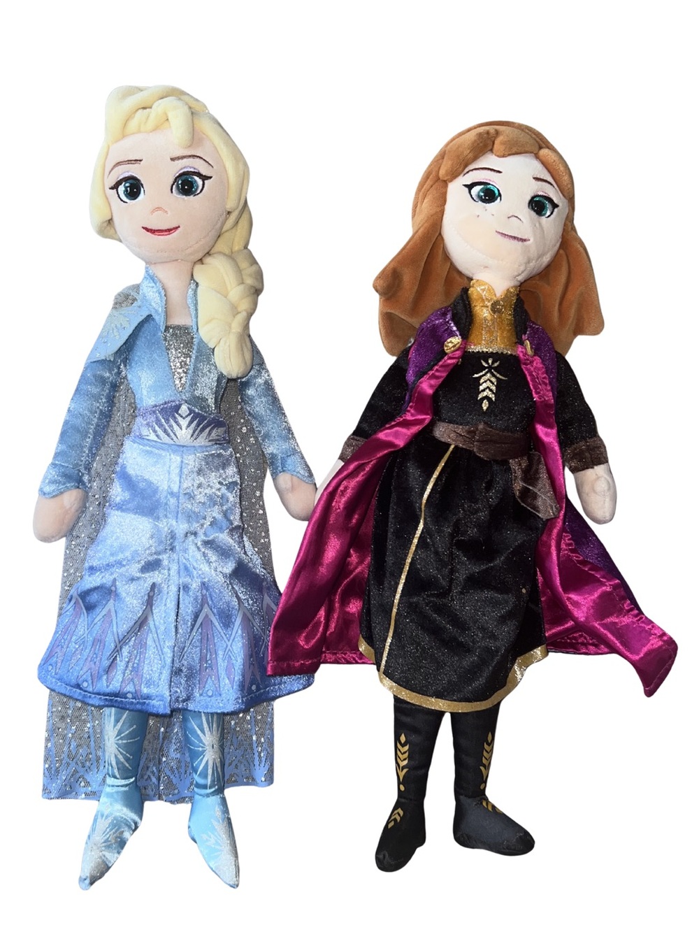 Frozen II Elsa & Anna Plush Doll Set